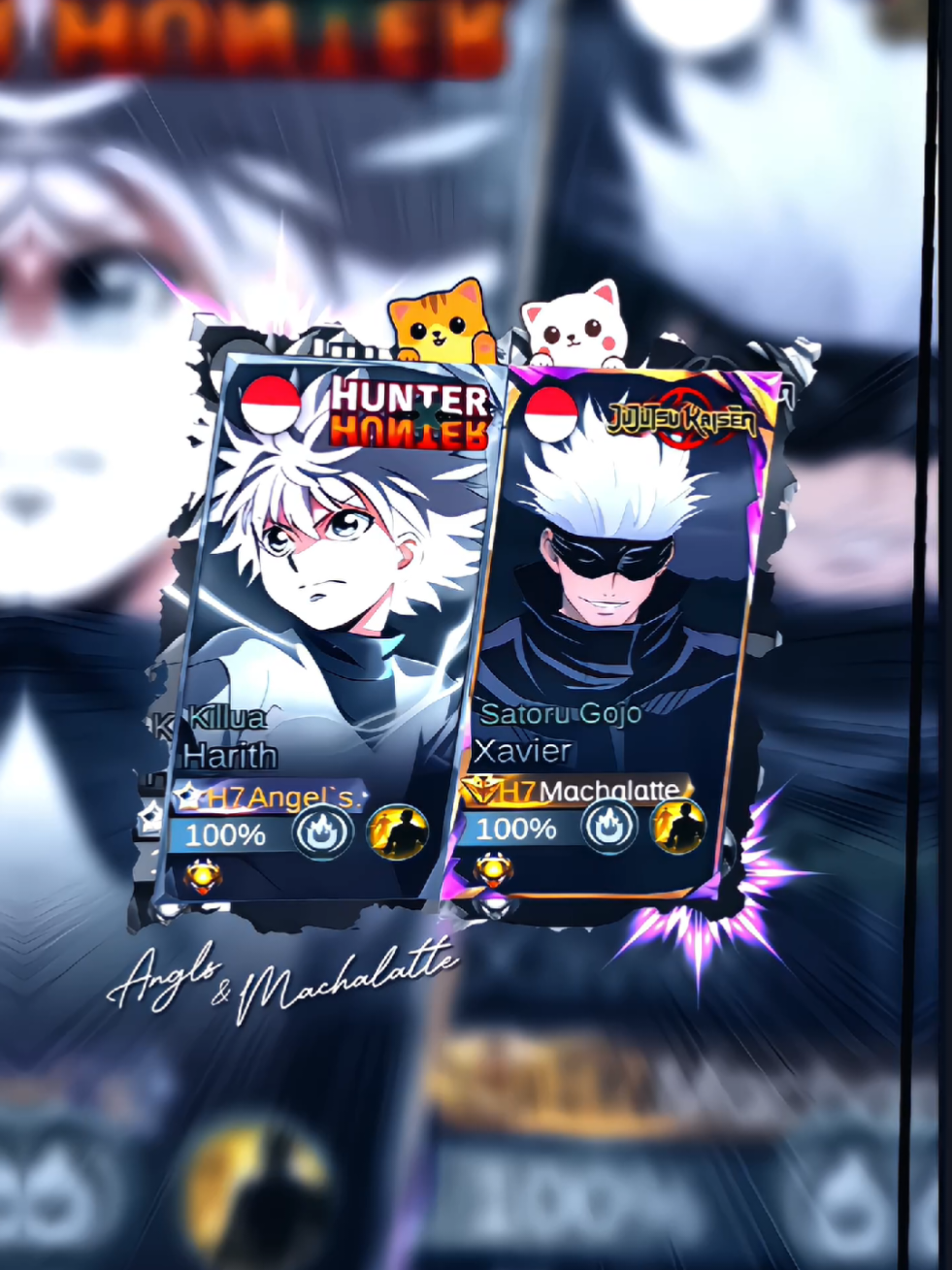 #anglmlbb : killua x gojo join trend 😹 https://alightcreative.com/am/share/u/P6OloqshYINhNA0T9kjAuaqVDZK2/p/76Jjejua4E-1f63079111ae4992 - w/ @𝑯𝟕 Mαchαlαtte.  cr : @Zura  #hurricaneseven #collabmlbb #bmoots? @𝑯𝟕 Hurricaneseven 