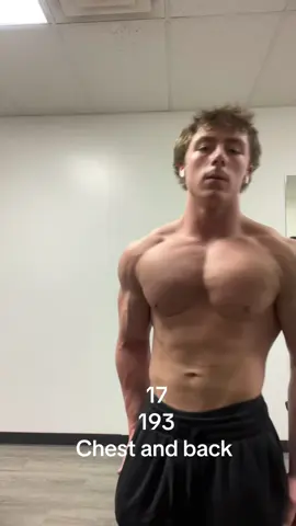 I’m 18 #chest #back #gym #fyp