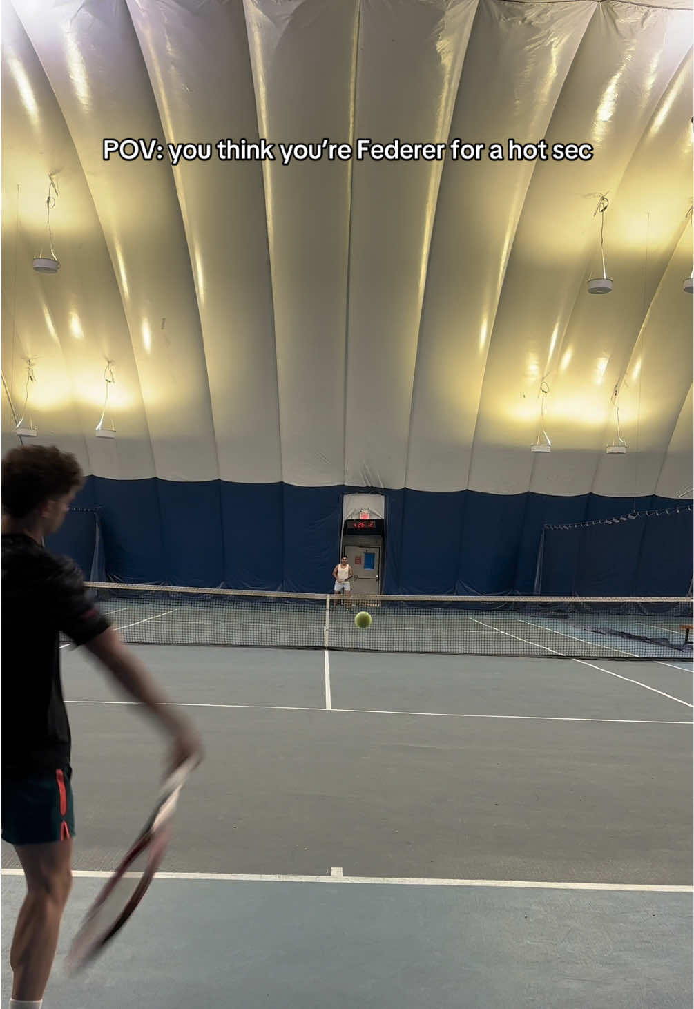 Nonchalant#tennis #tennistiktok #tennislove #fypシ #tennisplayer #nyc#fyp#federer