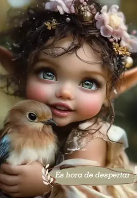 Es hora de despertar y disfrutar de este precioso día 😃🌞#wallpaper #frasesmotivadoras #bendiciones #paz #animation #cutebaby #fuerza #fyp #aivideo #feliz #motivationalvideo #fantasy #buenosdias #goodmorning #fantasia 