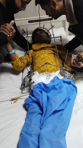 The halopelvic fixation surgery was successfully performed by the skilled orthopedic team at GTTH, followed by personalized physiotherapy under the expertise of Dr. Mir Shakeel Ahmad. Focused on providing optimal care for a full recovery. #OrthopedicCare #HalopelvicFixation #SurgeryRecovery #DrMirShakeelAhmad #Physiotherapy #GTTH #Healing