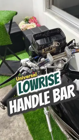 LOWRISE HANDLE BAR sa mga naka pantra,bajaj,xrm at barako💯✅ #lowrisehandlebar #streetbikeconcept #MOTORSHOW #heavyduty #handlebar 