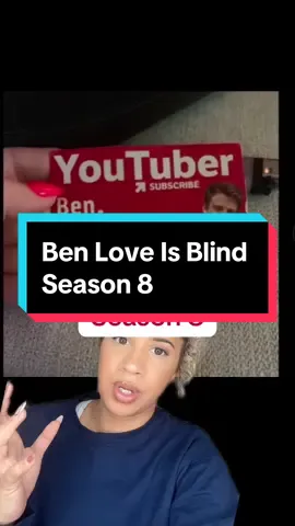 There has GOT to be a better way to promote your channel bruh. 🫠 Season hasnt even started yet and I’m MF tired. #loveisblindtok #loveisblindseason8 #benloveisblind #loveisblindnetflix  