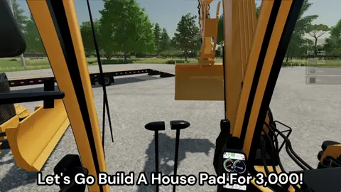 Building A House Pad For 3,000! #logging #logger #farmingsimulator #fs22mods #ford #chevy #dodge #trucks #gooseneck #trailer #bluecollar #whitecoller #jobs #rp #roleplay #roleplayserver #fs22 #farmingsimulator22_gameplay #community #fdr
