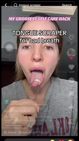 Nako baka kaya bad breath ka sis kasi di ka gumagamit nito! #tonguescraping #tonguescrapper #tonguescraper #oralhygiene #oralhygienetips #oralhygieneroutine  Crdts to: skincaremocktail