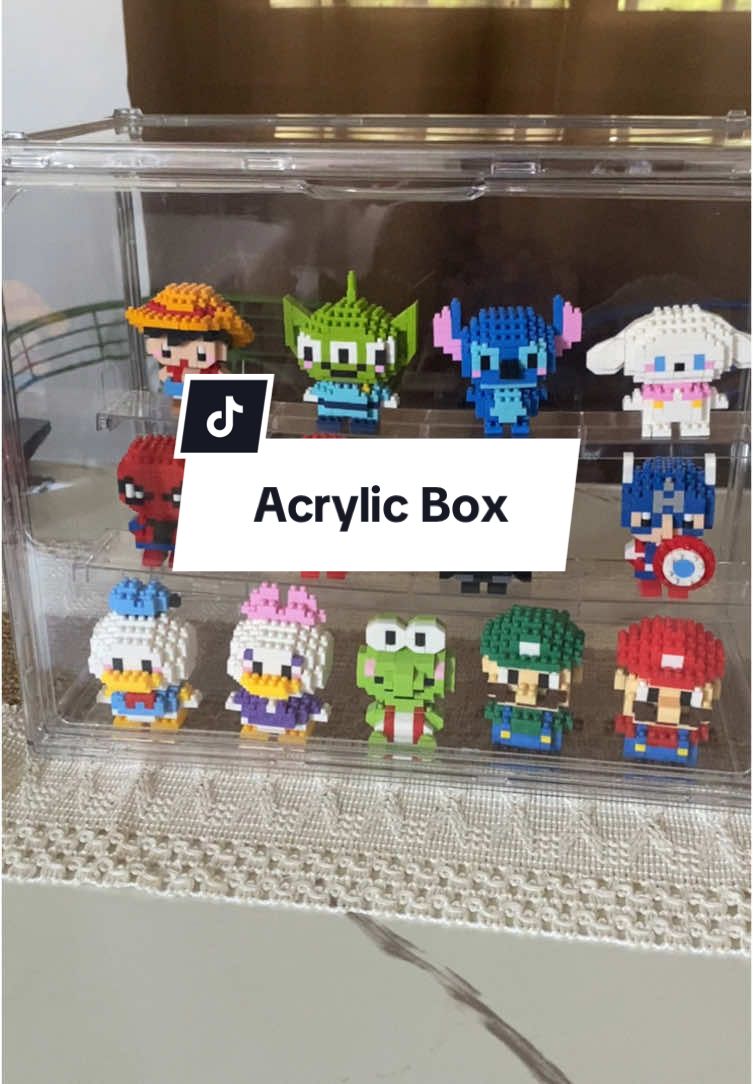 Acrylic Dispay Box for my mini lego figure collections ✨ #fyp #lego #acrylicbox #affiliate 