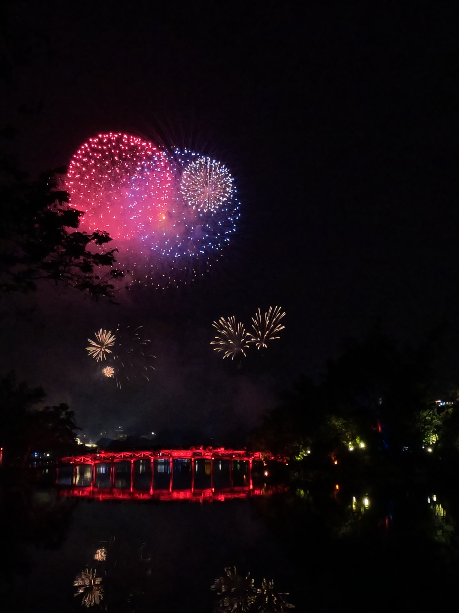 Đêm Giao Thừa Hồ Gươm sáng rực Pháo Hoa chào mừng năm mới 2025#hanoi #vietnam #2025 #countdown #phodibohoguom #phaohoa #101 #drone #anmungvuinhuhoi #hoguom #trangtien