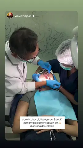 APA??? CABUT GIGI CUMA 3 DETIK????😱😱😱😱