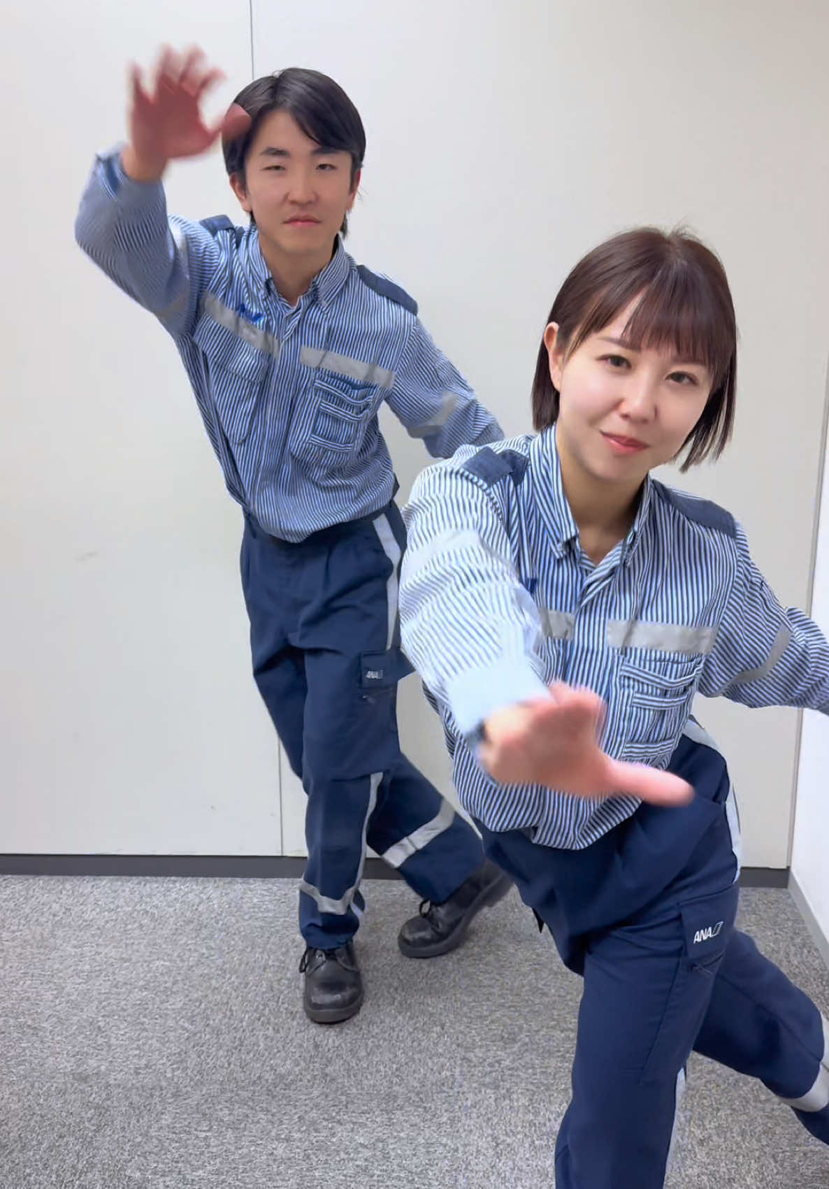 ケンチャナ🖐️ #괜찮아 #ケンチャナ#khongsaoca #groundhandling #グラハン #グランドハンドリング #ana #allnipponairways #airportstaff