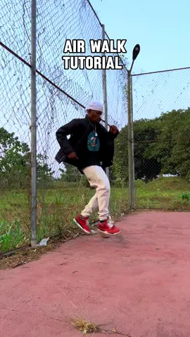 Hit that air walk tutorial right 🔥💯#fyp #viral #trending #tutorial #tutorials #air #walk 