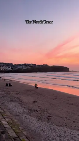 The most stunning place ✨🌊🌅 📍The NorthCoast Portstewart  #portstewart #northcoast #ireland #sea #water #fyp 