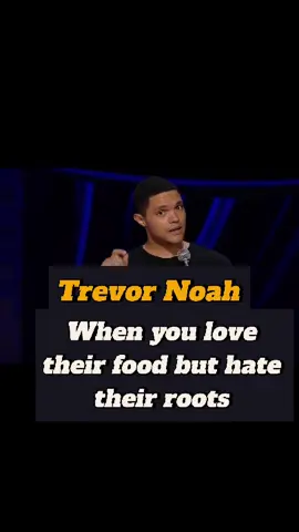 When you love their food but hate their roots 🍜😂 Sorry, not sorry! #trevornoah #standup#standupcomedy#trevornoahclips#trevornoahjokes #immigrant #fyp
