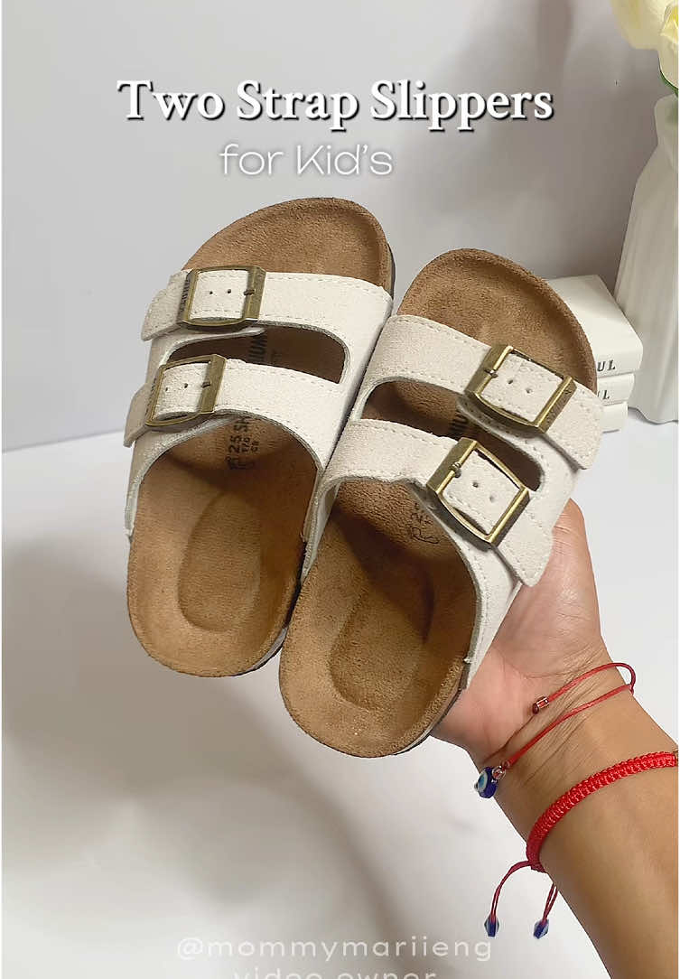 Two Strap Slippers for kids ✨ Deserve to ng anak mo mi !!! #twostrapslippersforkids #slippersforkids #sandalsforkids 