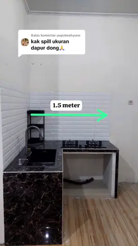 Membalas @puputwahyune sudah ya ka #dapurestetik #dapurminimalis #rumahminimalis #fyp #fypdonggggggg 