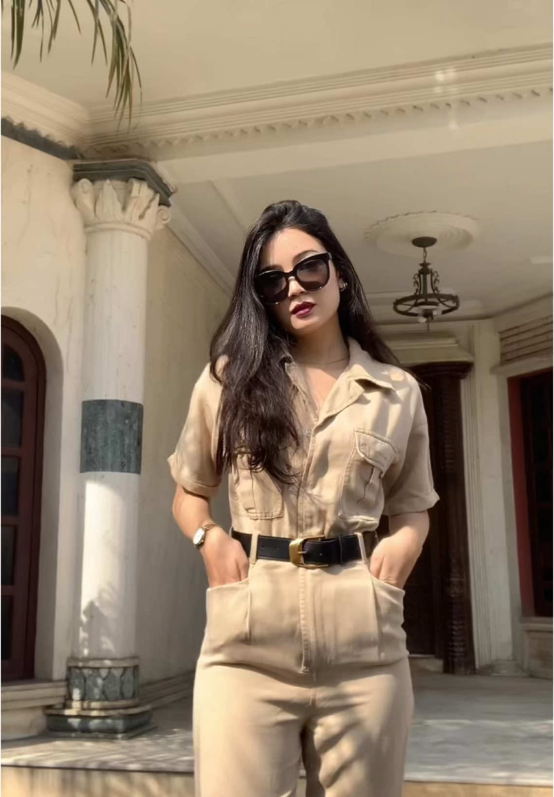 Get this jumpsuit with us  DM me #clothing #fyp #viral #fyyyyyyyyyyyyyyyy #fypシ゚ #trending #khaki #armygreen 