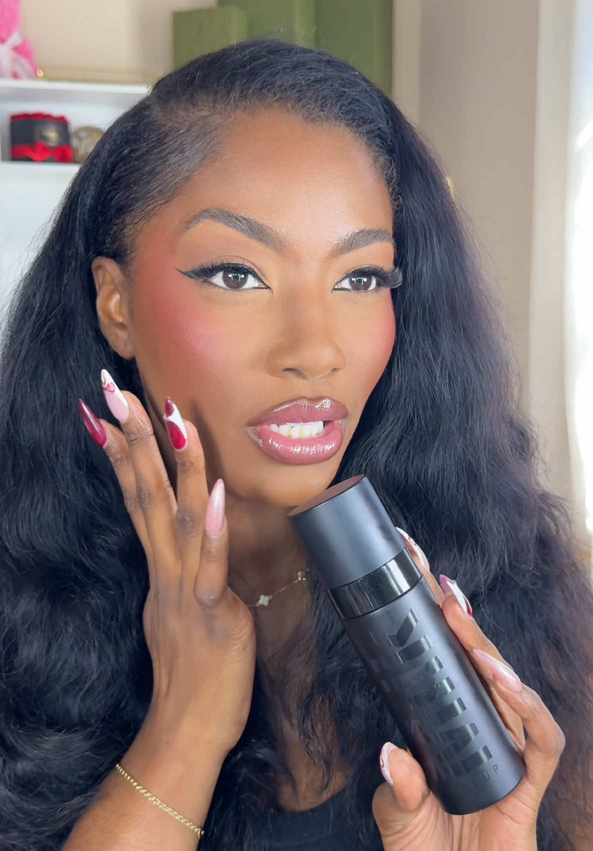 Pore Eclipse Matte setting spray WEAR TEST! @milkmakeup #makeup #settingspray #mattemakeup 