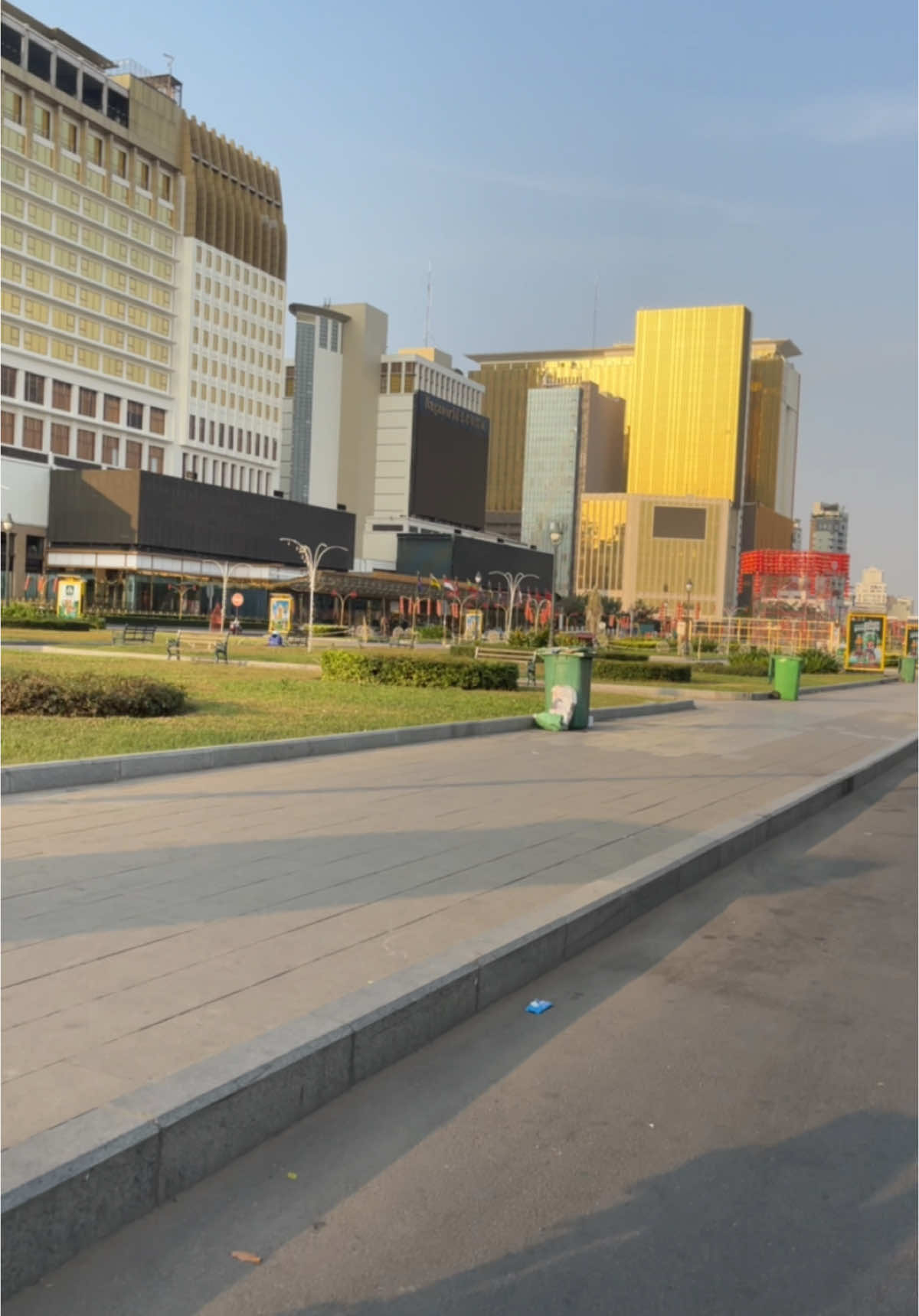 Phnom Penh city of Cambodia in the morning #cambodia #phnompenhcity #tiktok #fyp #shorts 