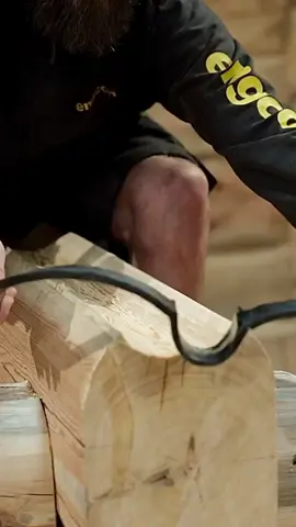 Log cabin build - draw and notch 🪵