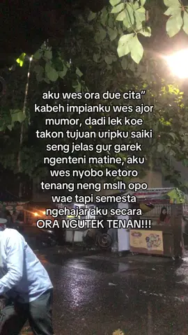 nek sekedar ujian saking jenengan tek mboten enten leren e😊