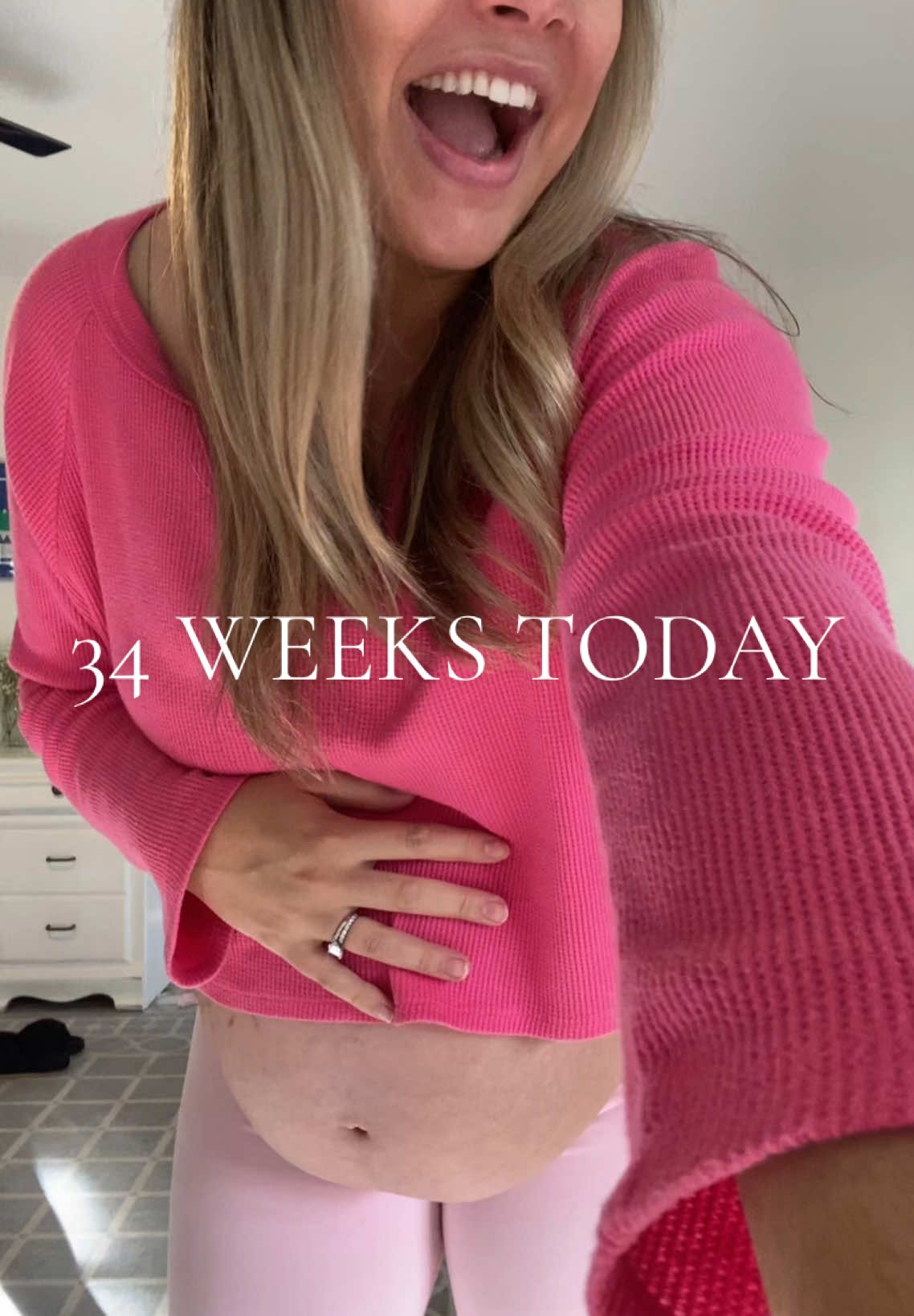 34 weeks TODAY🥹🫶🏻 #emotional #34weekspregnant #soim34weekstoday🥰🥰🤰 #soim34weekstoday #MomsofTikTok #sahm #nesting #toddlermom #MomsofTikTok #thirdtrimester #trending #viral #youngmomsoftiktok #youngmom 