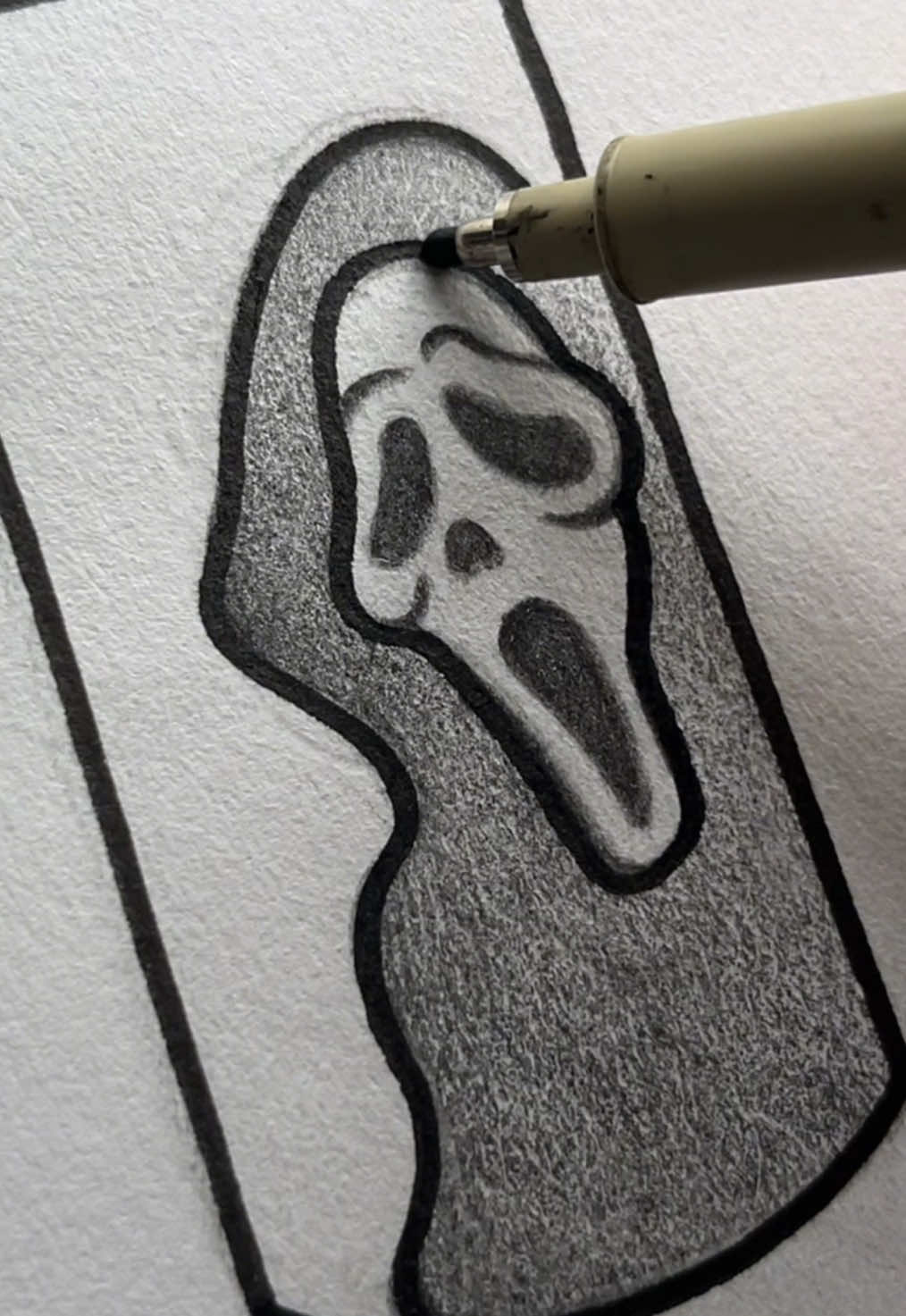 relax and watch me ink this drawing. #art #draw #drawing ##artistsoftiktok #tutorial #howto #bored #relax 