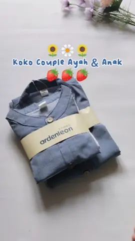 Koko couple untuk Anak Dan Ayah 🍓🍓 #kokocoupleayahdananak #bajukokoanak #bajukokolakilaki #kokoayahanak #fyp 