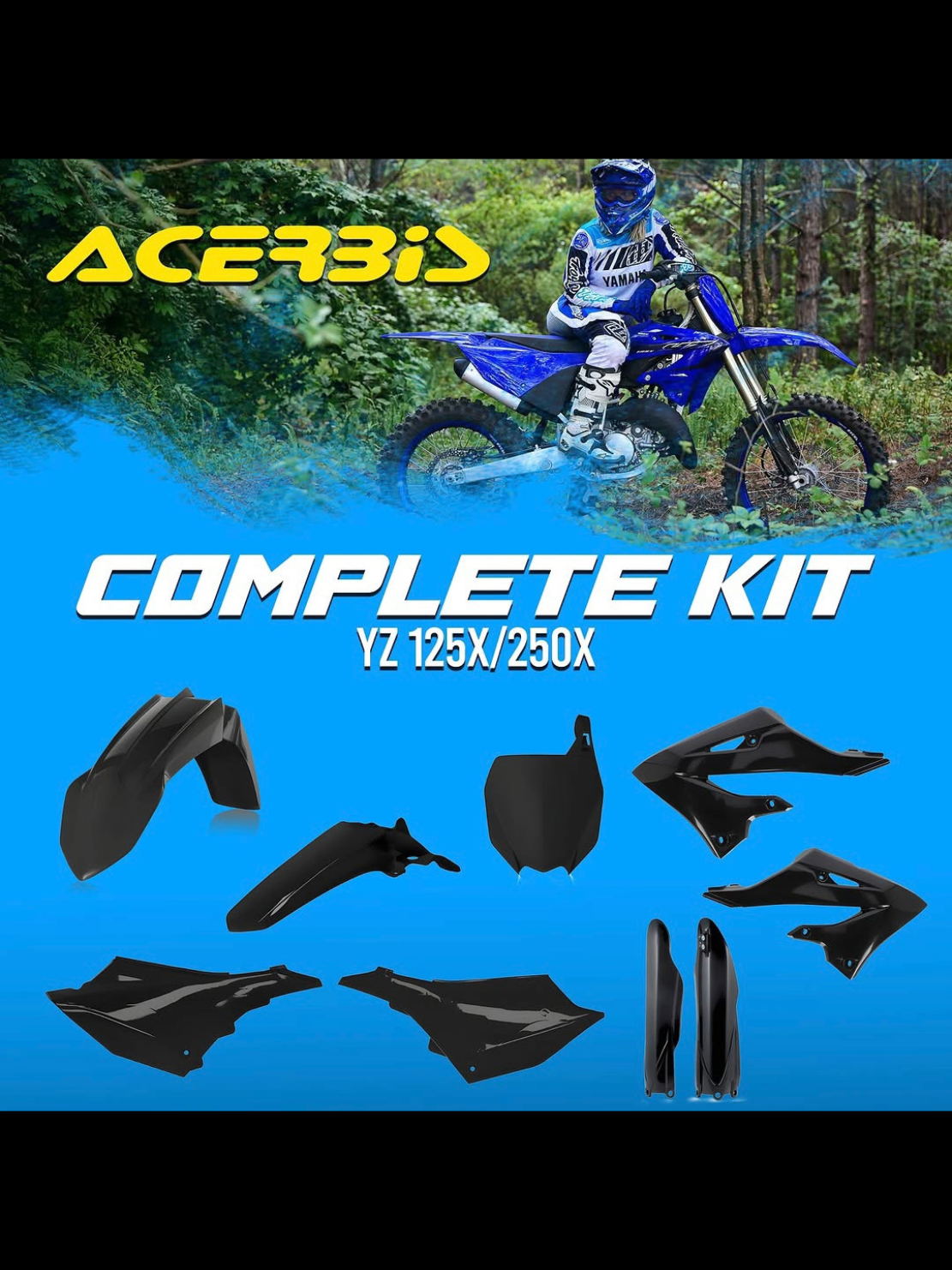 Cover Body Set Acerbis Complete Kit - YZ 125 250 #acerbis #yz #viraltiktok #viralvideo #fyp #viral 