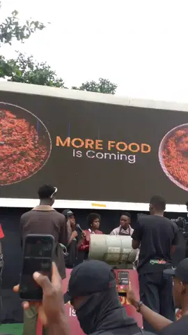 I meet peller and javis today cooking on the  street of Lagos  #MOREFOODISCOMING