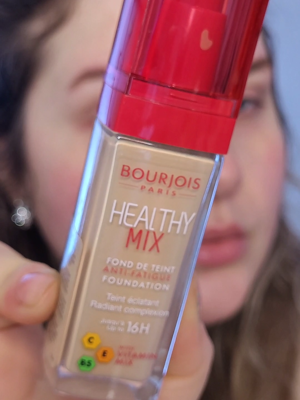slayed @BourjoisParis healthy mix foundation live the hype around this baby 🥹 #bourjoismakekup #bourjoisparis #bourjoisfoundation #foundationroutine #foundationchallenge #drugstorefoundationthatworks #drugstorefoundation #superdrugloves 
