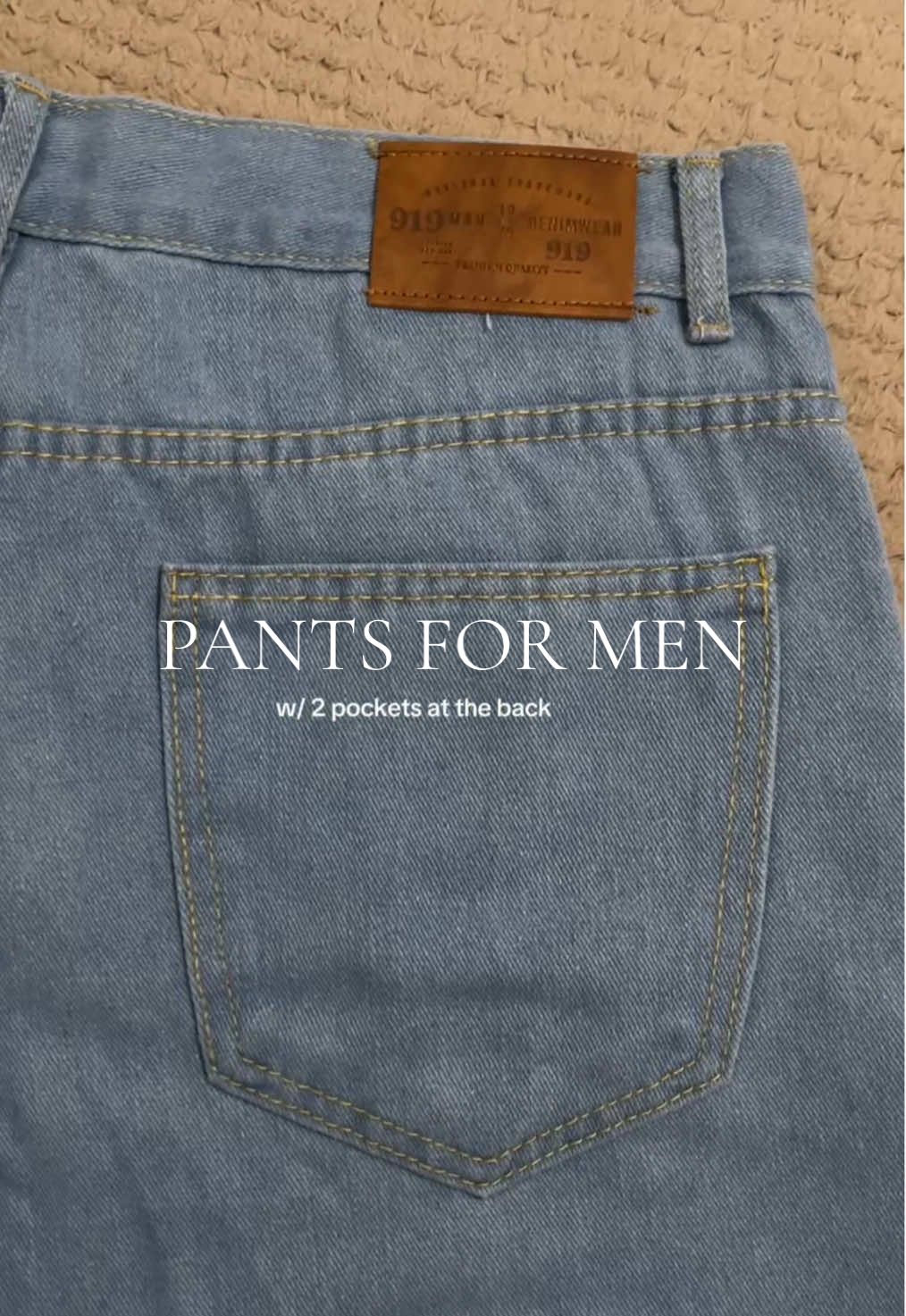 perfect gift for your bf/hubby👱‍♂️✨ #pantsformen #maongpantsformen #OOTD #fashion #menoutfit 