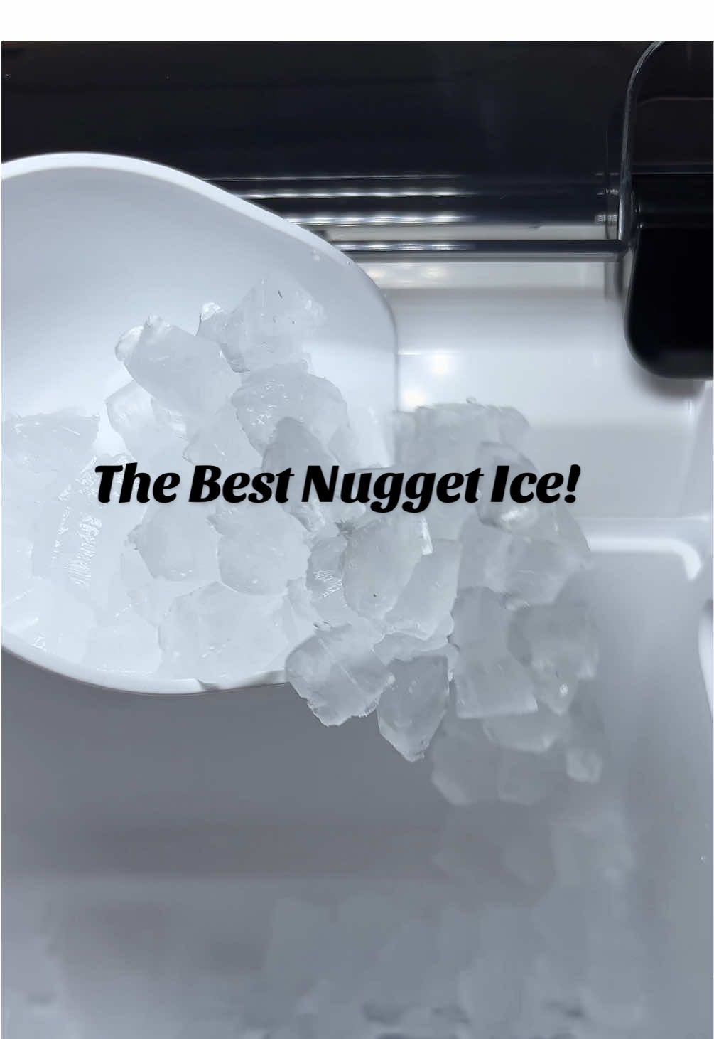 This nugget ice machine makes the best ice! #icemakermachine #icemachine #icemaker #nuggetice #ice 