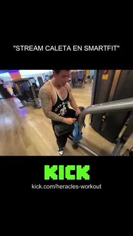 Ahora se puede streamear en SMARTFIT??? 🤔🤔  #streaming #kick #streamer #clips #Fitness #Gym #irl #gymrat #viralvideos #culturismo #gymbro #random #heracles @🕷️ʜᴇʀᴀᴄʟᴇꜱ🦙 