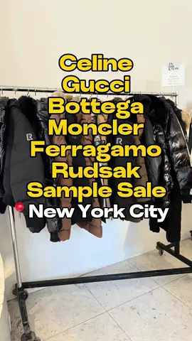 There’s a multi-brand sale with Celine, Gucci, Bottega, Moncler, Ferragamo, Rudsak and other brands going on in NYC this week and here’s all of the information! @In The Know Sample Sale  📍670 Broadway, New York, NY 10012 📆 Until 2/2 Weekdays: 11:00am - 7:00pm Saturdays: 11:00am - 8:00pm Sundays: 11:00am - 6:00pm  #samplesale #samplesalenyc #nycfashion 