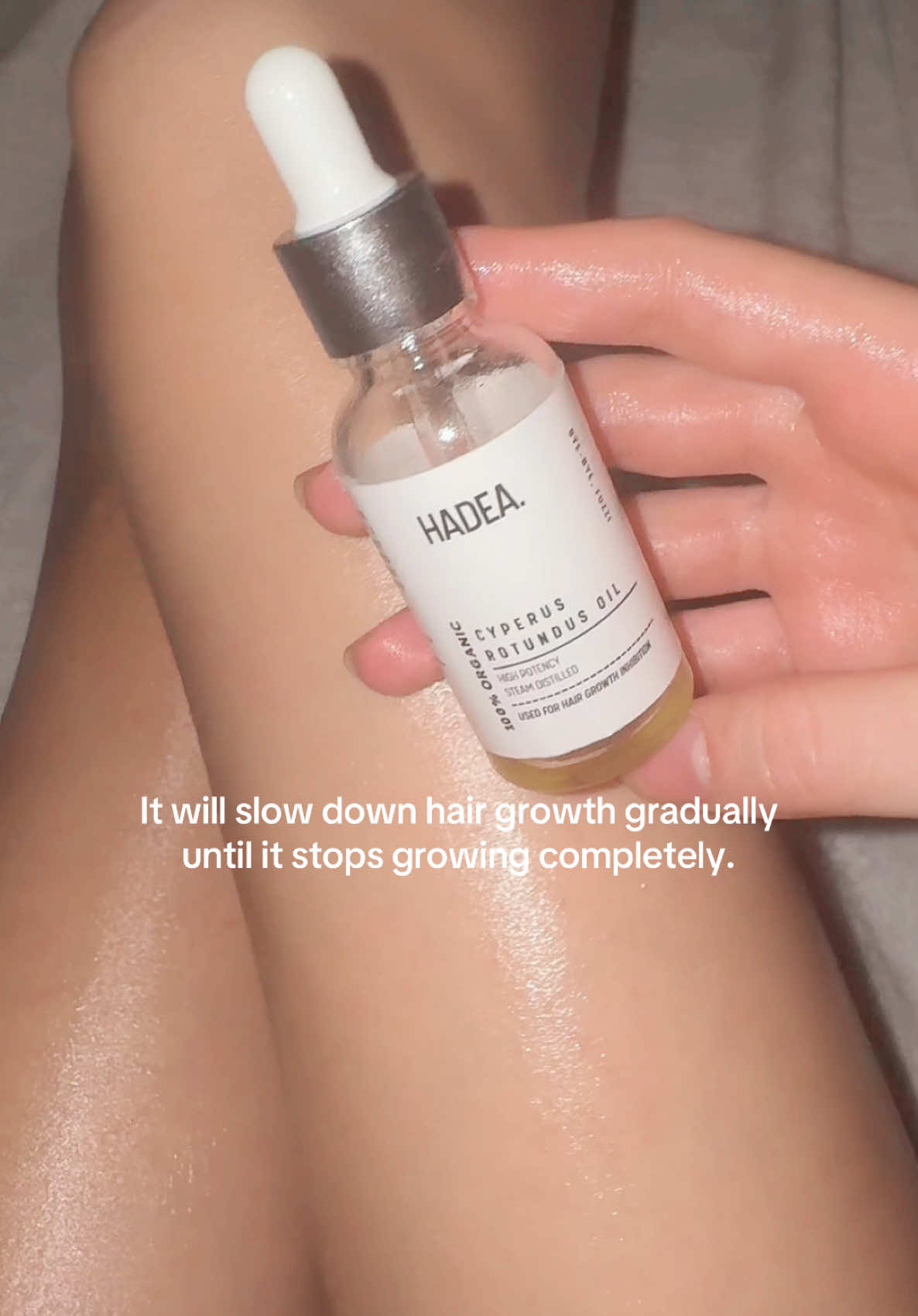 Thank me later 💕 #cyperusrotundus #hairremoval #naturalskincare 