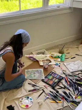 manual activities are so much my hobby 👩‍🎨#girl #creativity #art #vibe #Summer #painting #thatgirl #aesthetic #pinterest #girlssupportgirls #creativegirl #fyp 