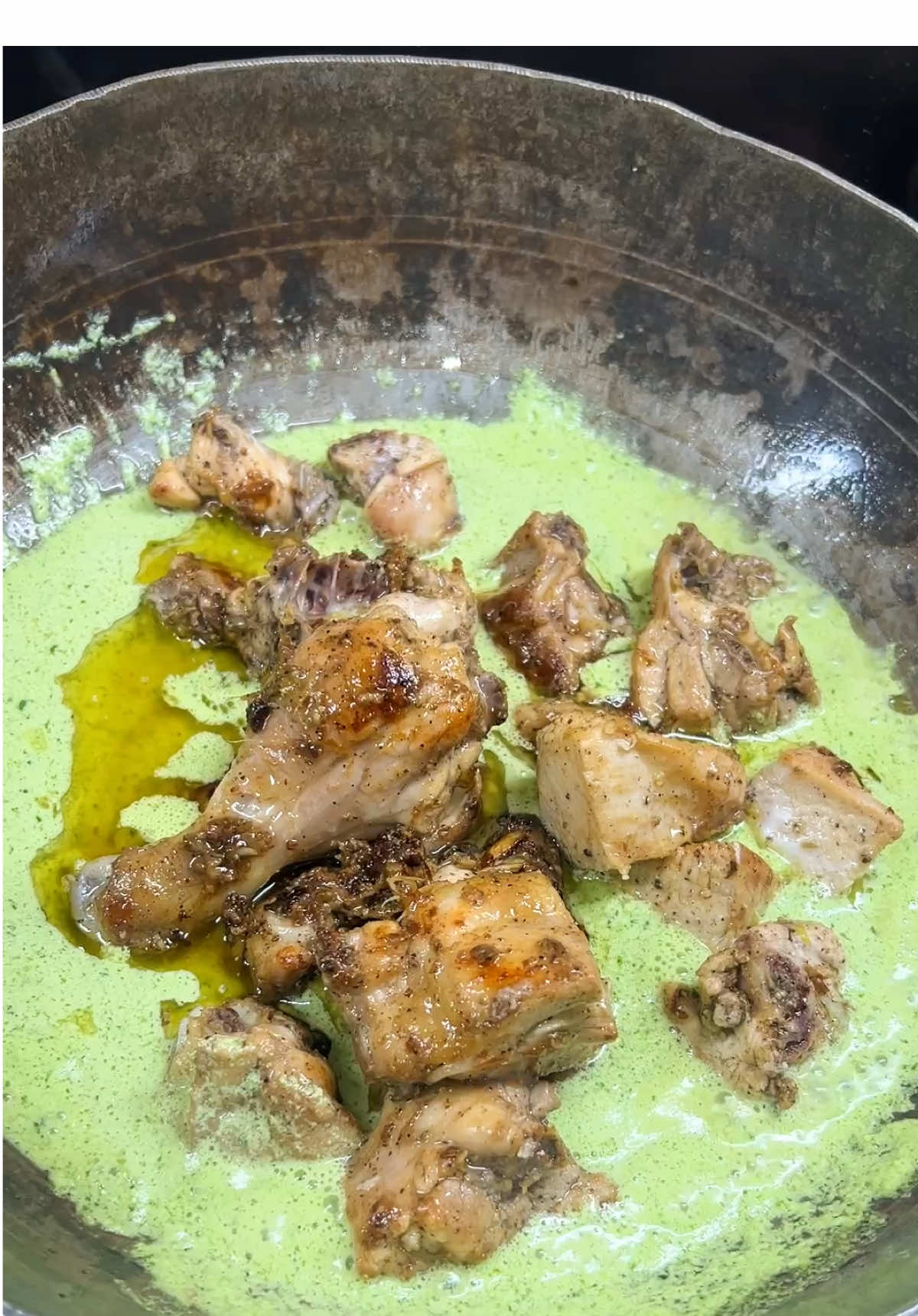 Creamy Afghani Chicken Recipe #foryou #viral #fyp #yummy #halal 