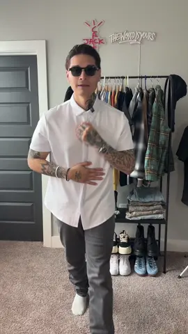 The perfect button up for any occasion plus #buttonup #Shirt #menfashion #OOTD #tiktokshopfinds #giftideas 