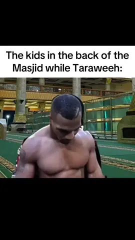 Kids being kids #muslim #miketyson #taraweeh #kids 