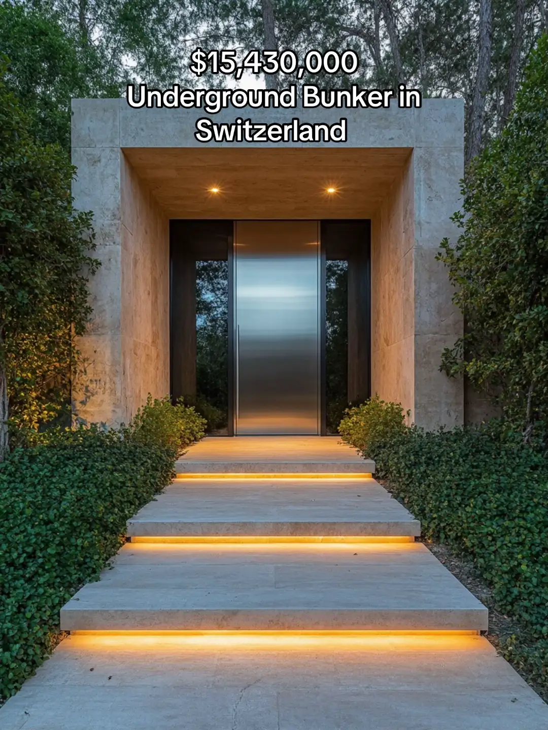 Discover the future of elite living with this state-of-the-art underground bunker, where luxury meets survival. This underground mansion offers the ultimate sanctuary for the ultra-wealthy, combining cutting-edge technology, high-end amenities, and unmatched privacy. With private pools, spa areas, and survival features, every inch of this space is designed for both comfort and security. The sleek architectural design integrates luxury finishes like marble, polished concrete, and custom woodwork, while blast-resistant walls and automated security systems ensure peace of mind. The home features high-tech amenities, from underground pools to private cinemas, and offers complete self-sustainability with air filtration systems and energy-efficient power sources. This hidden underground retreat offers a harmonious blend of luxury and practicality, perfect for those seeking ultimate privacy and style. Step inside and experience the next level of luxury real estate with a home built for the most discerning tastes, away from the prying eyes of the world. #UndergroundBunker #LuxuryRealEstate #SurvivalLuxury #HighEndLiving #PrivateBunker #BunkerLiving #LuxuryDesign #SmartHome #ModernArchitecture #HighTechHomes #luxury #luxurylife #architecture #dreamhome 