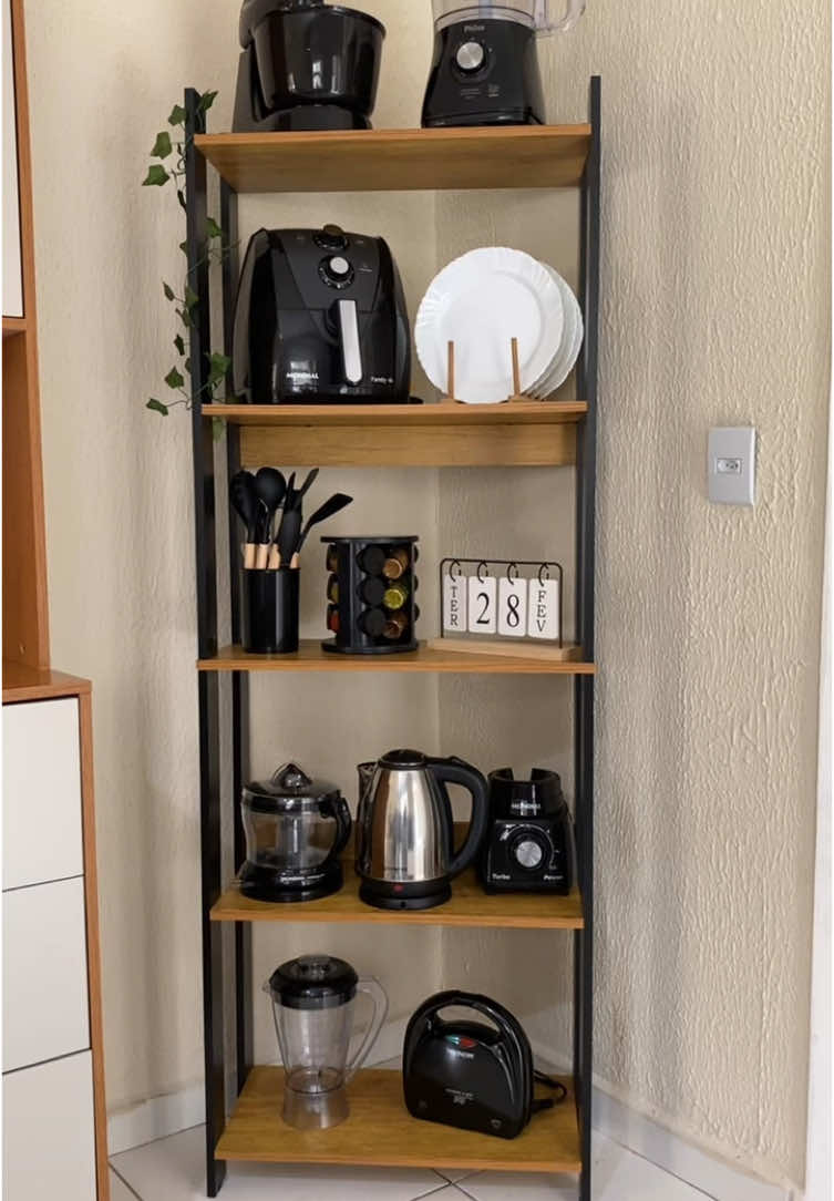 Meu novo cantinho na cozinha 🥰 