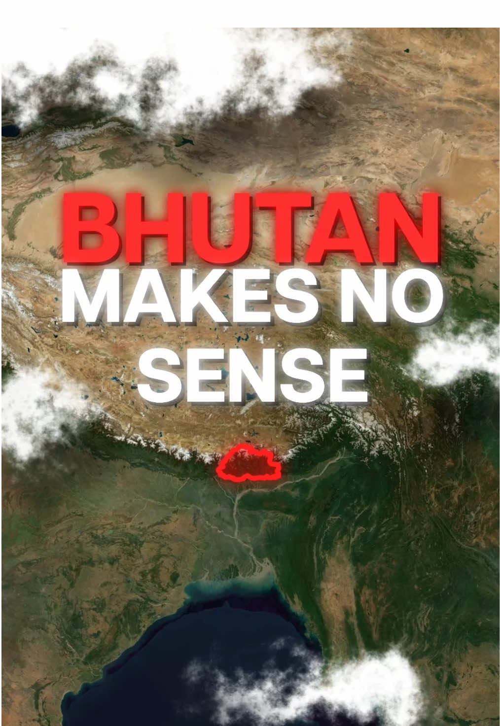 Bhutan Makes Absolutley No Sense #geography #bhutan #geographyfacts 