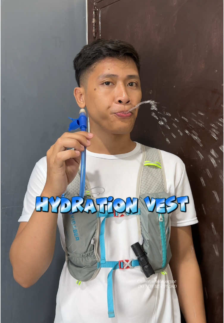 Kung mahilig sa sa adventure or in to sports bagay to sayong hydration bag #vest #backpack #hikingbag #outdoorbag #runningvest #sportsbag #cyclingbag #foryou #fyp 