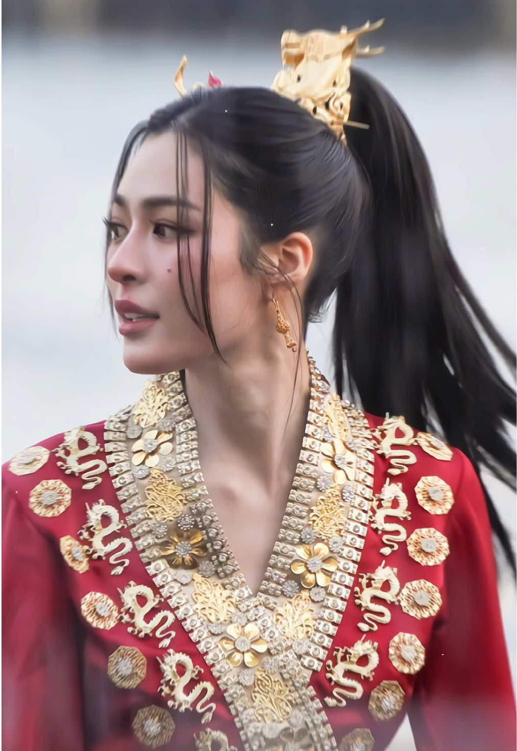 Tưởng đâu đang xem poster phim cổ trang í 🫣 #หลิงหลิงคอง #linglingkwong #lingorm 