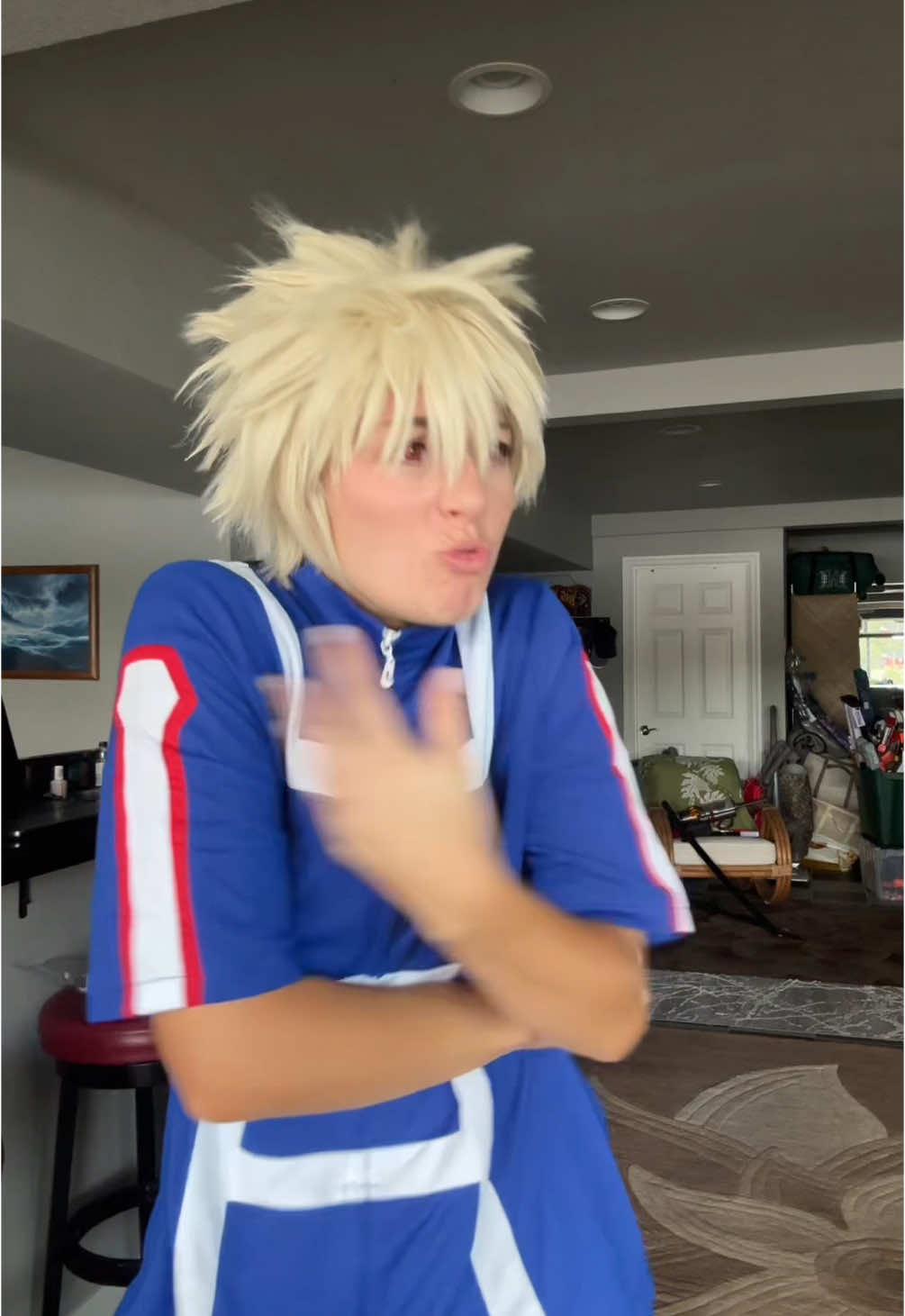 no witnesses✋💥 @Lohi  IB: @qyaan is natan loving  #bakugou #cosplay #deku #mha #bakugoukatsuki 