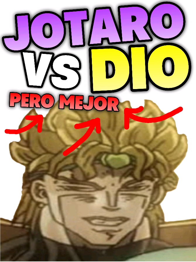 JOTARO VS DIO PERO MEJOR | #fy #fyp #fypage #parati #viral #meme #shitpost #shitposting #español #españollatino #fyppppppppppppppppppppppp #jjba #stardustcrusaders #diobrando #jotarokujo #dio #jotaro #jojosbizarreadventure #jojo 