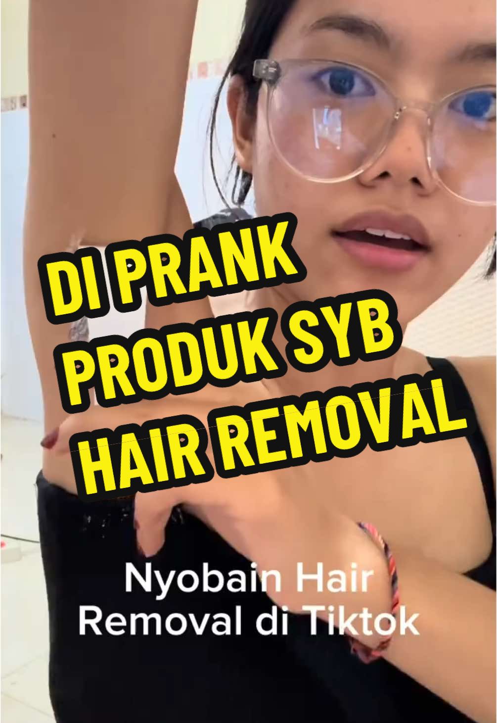Kalian pakek ini juga guys? #hairremoval #sybcosmetic #depilatory 
