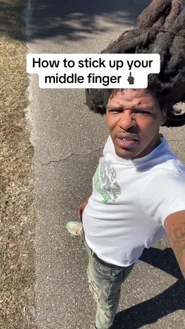 How to stick up your middle finger #bigsenc #middlefingerup #howtomake #explorepage 