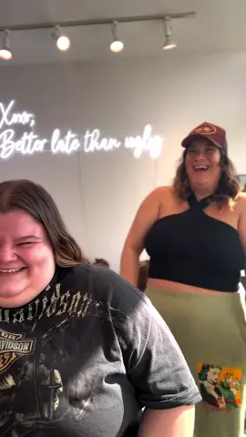 we got a hair refresh! @Mariah Mills 