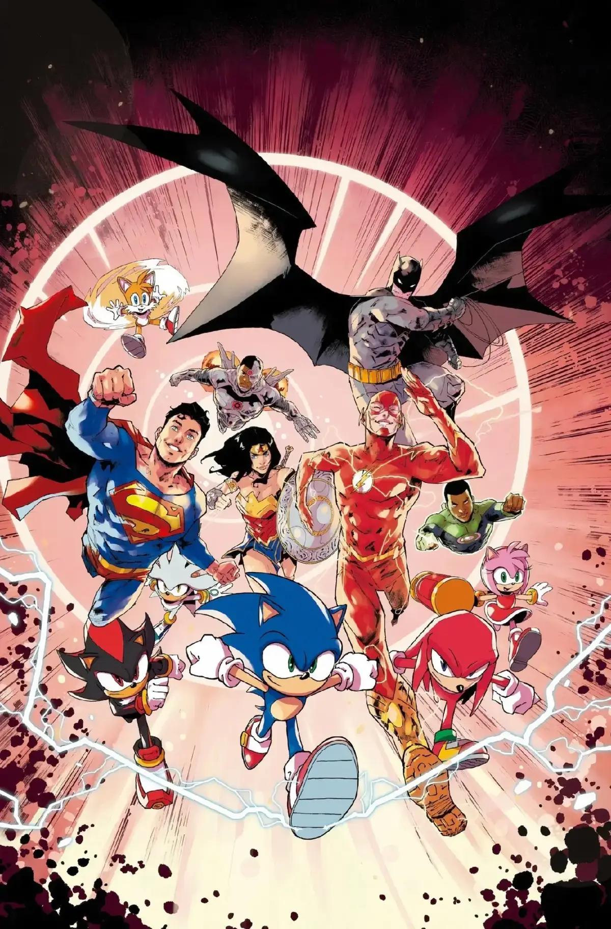 Sonic & DC crossover 😍