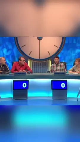 Sean Lock is amazed at Bob Mortimers mascot #8outof10catsdoescountdown 